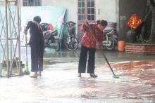 Thái Bình: Công tác chuẩn bị Đại lễ cầu siêu thai nhi sản nạn tại chùa Từ Xuyên