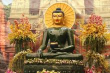 Bình Dương : Chuẩn Bị Cung Nghinh Tôn Tượng Phật Ngọc Hòa Bình Tại Chùa Hội An