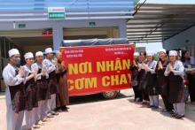 Phát cơm chay từ thiện và phóng sanh tại Nga Sơn