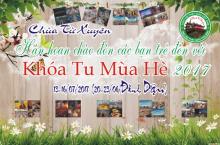 Thái Bình: Chùa Từ Xuyên mở khóa tu mùa hè lần thứ 7