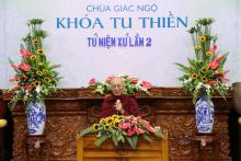 Chùa Giác Ngộ: Khóa tu Thiền lần thứ 2