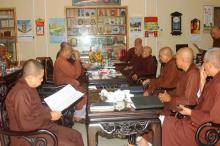 Phật giáo Khánh Hòa họp triển khai chương trình Đại lễ Phật đản và Đại hội Đại biểu Phật giáo tỉnh