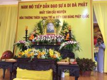 Trung ương Giáo hội viếng tang HT.  Thích Trí Viên