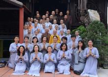 Quỹ ĐPNN trao tặng tịnh tài tại Trung tâm Nghiên cứu Phật giáo Hán Truyền