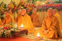Thái Bình: Đêm hoa đăng vía Phật Di Đà tại chùa Hoằng Văn