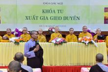 Chùa Giác Ngộ: Dấu Ấn Lễ Bế Mạc Khóa Tu Xuất Gia Gieo Duyên Lần 03 Và Khóa Tu Ngày An Lạc - Tuổi Trẻ Hướng Phật 44