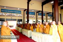 Bình Dương: TT. Thích Thiện Thống chia sẻ pháp thoại tại Trường hạ chùa Hội Khánh