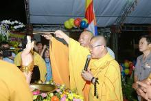 Ban trị sự Phật giáo tỉnh Đắk Nông trang nghiêm đón mừng Đại Lễ Phật Đản PL.2562