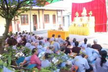 Quảng Ninh: Khóa tu an lạc tháng 7 tại chùa Tiêu Dao