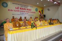 Đà Nẵng: Khai mạc Đại Giới đàn Tôn Thắng