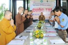 Chấm giải Cuộc thi Sáng tác các tác phẩm về Đạo Hiếu năm 2018
