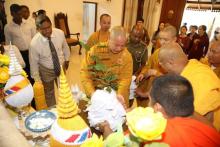 Lễ cung đón và trồng cây Bồ Đề từ Sri Lanka về Chùa Tam Chúc Hà Nam