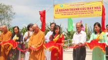 Khánh thành cầu Bát Nhã, tiếp sức đến trường