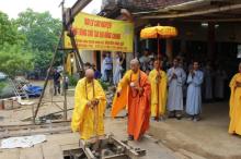 Quảng Trị: Chùa Bình Trung đúc đại hồng chung 600kg