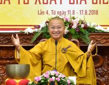 NGÀY TU HỌC CUỐI CÙNG & LỄ BẾ MẠC KHÓA TU “XUẤT GIA GIEO DUYÊN” 4 DIỄN RA TỐT ĐẸP