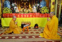 Hà Nội: Lễ Tự tứ tại đạo tràng An cư chùa Quán Sứ