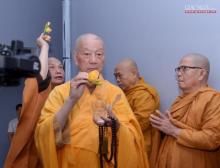 Lễ sái tịnh tầng 12, 13 bảo tháp Việt Nam Quốc Tự