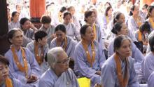 TP. HCM: Tổ đình Phổ Quang tổ chức tu Bát quan trai giới cho đạo tràng Phật tử