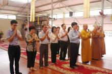 Ban Tôn giáo Chính phủ thăm, làm việc tại Nghệ An