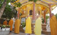 Trưởng lão Hòa thượng Thích Trí Quảng tưởng niệm Đại lão Hòa thượng Thích Trí Tịnh