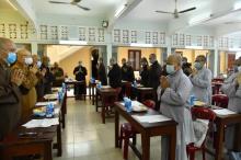 TP.HCM: Cuộc họp đầu tiên của Ban trị sự GHPGVN Quận 10 (nhiệm kỳ 2021 - 2026)