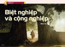 Biệt Nghiệp và Cộng Nghiệp