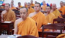 HCMC: Hòa thượng Thích Bửu Chánh thuyết giảng tại trường hạ Pháp viện Minh Đăng Quang