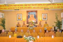 Ban Hoằng pháp Trung ương Giáo hội Phật giáo Việt Nam tổ chức họp mặt truyền thống