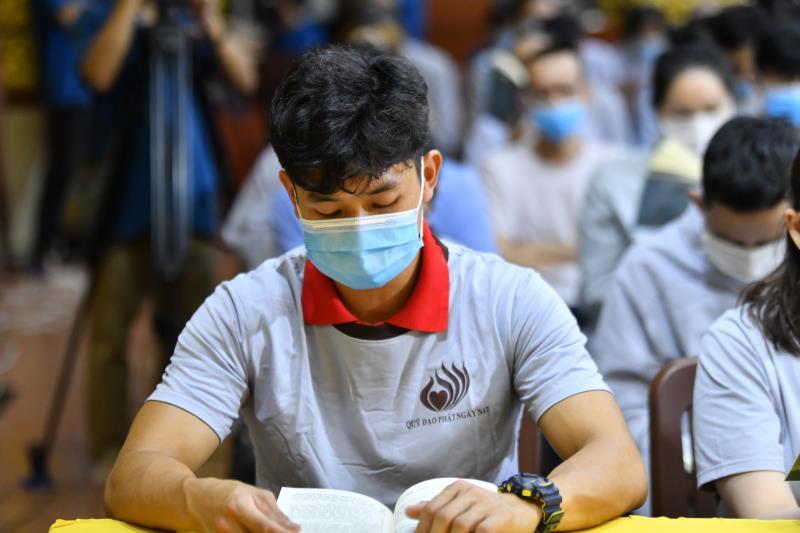 Khóa tu Tuổi Trẻ Hướng Phật ngày 05/06/2022: Còn trẻ, còn khỏe, dù không ai rủ cũng tranh thủ đến chùa!
